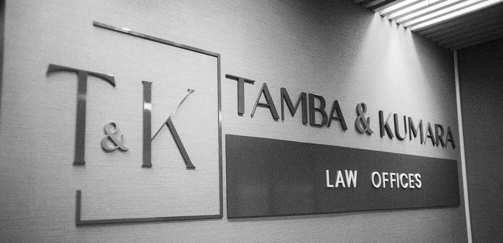 About Tamba & Kumara Law Offices