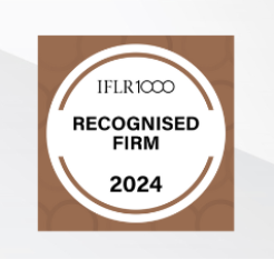 Recognised Firm by IFLR1000, 2024