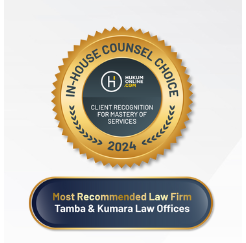 Most Recommended Law Firm by Hukum Online In-House Counsel Choise 2023 - 2024